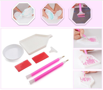 Amazello home decor 5D Diamond Painting Fairy Friend