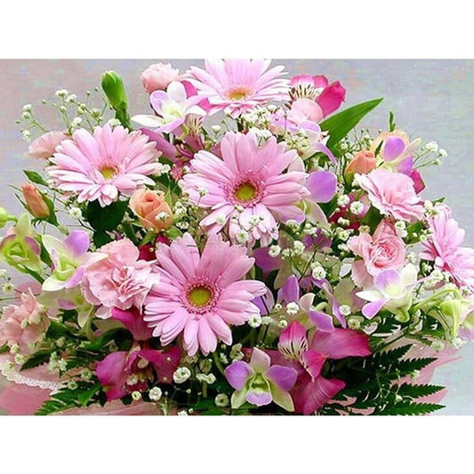 Amazello decoration 5D Diamond Painting Flower Arrangement