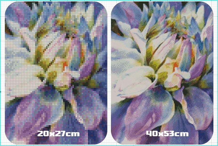 Amazello home decor 5D Diamond Painting Handmade Mosaic Flower