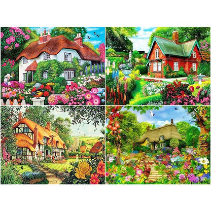 Amazello home decor 5D Diamond Painting Homie Garden Collection