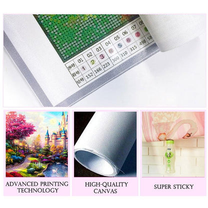 Amazello home decor 5D Diamond Painting Santa Claus with Gifts