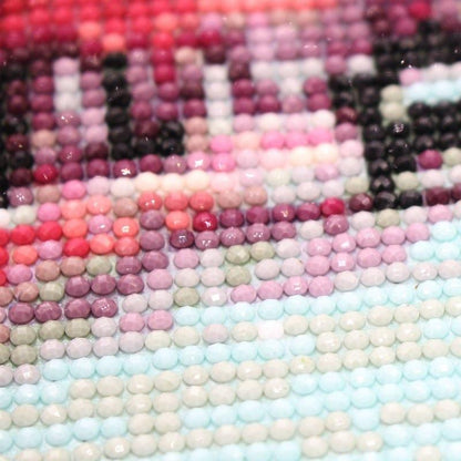 Amazello home decor 5D Diamond Painting Sewing Machine Mini Collection