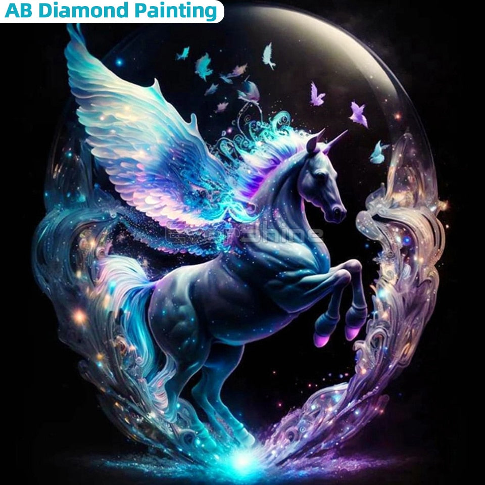 5D Diamond Painting Pegasus