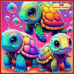 AB Diamond Painting Sea Turtles