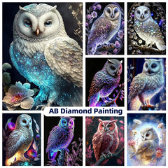 AB Diamond Painting Owls Mini Collection