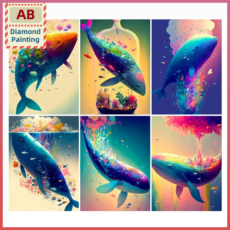 AB Diamond Painting Whale Mini Collection
