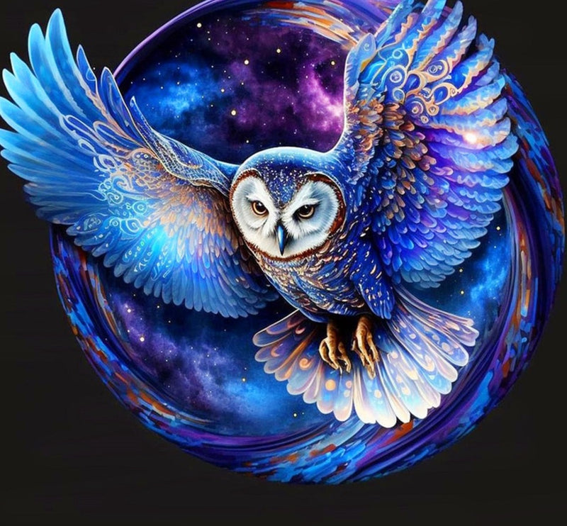 5D Diamond Painting Spiritual Owl