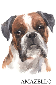 5D Diamond Painting Watercolor Dog