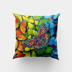 5D Diamond Butterfly Pillowcase