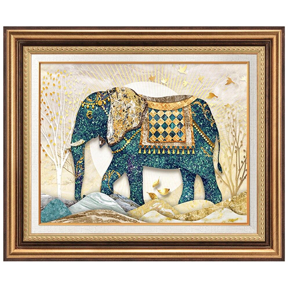 Amazello home decor 5D Diamond Painting European Elephant