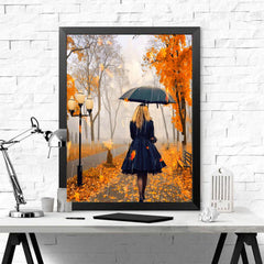 5D Diamond Painting Woman under Umbrella Mini Collection