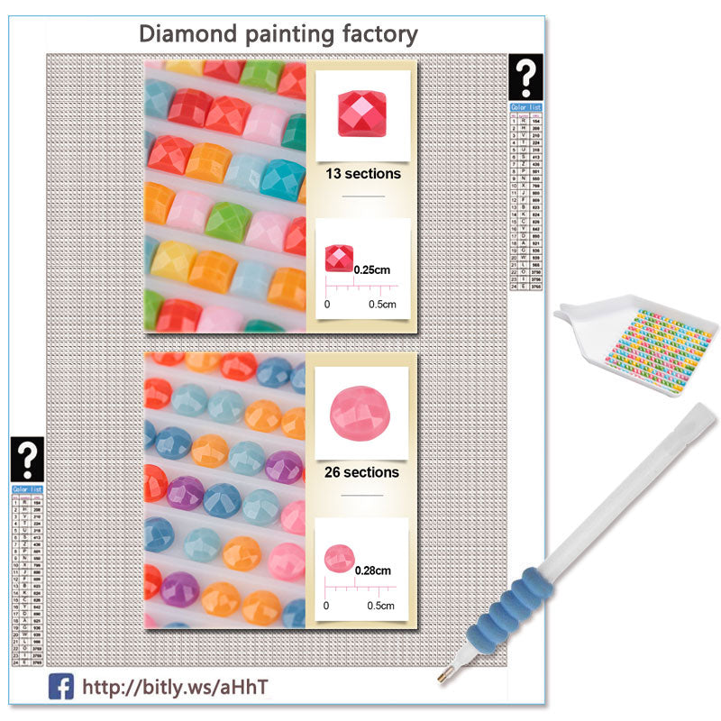 5D Diamond Painting Mystery Painting - 20 Different Pictures