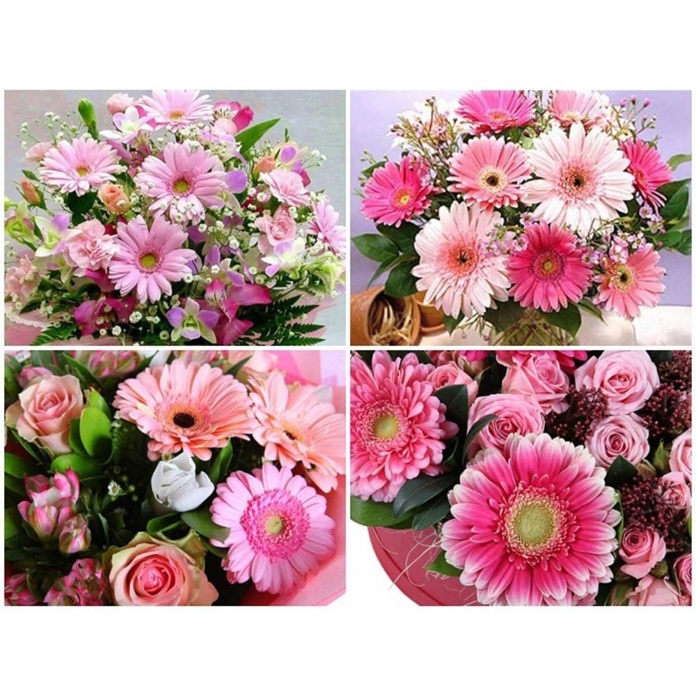 Amazello decoration 5D Diamond Painting Flower Arrangement