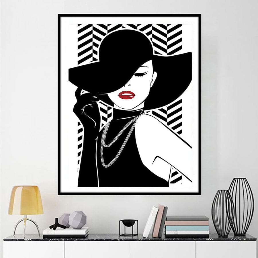 Amazello decoration 5D Diamond Painting Pop Art Woman