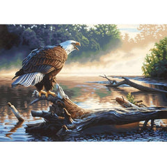 5D Diamond Painting Perched Eagle - Amazello
