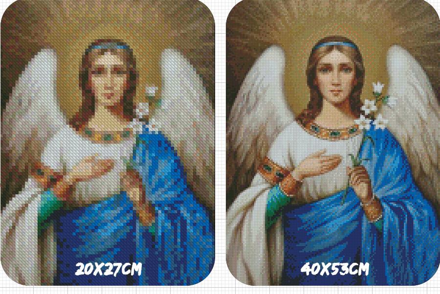 Amazello home decor 5D Diamond Painting Guardian Angel