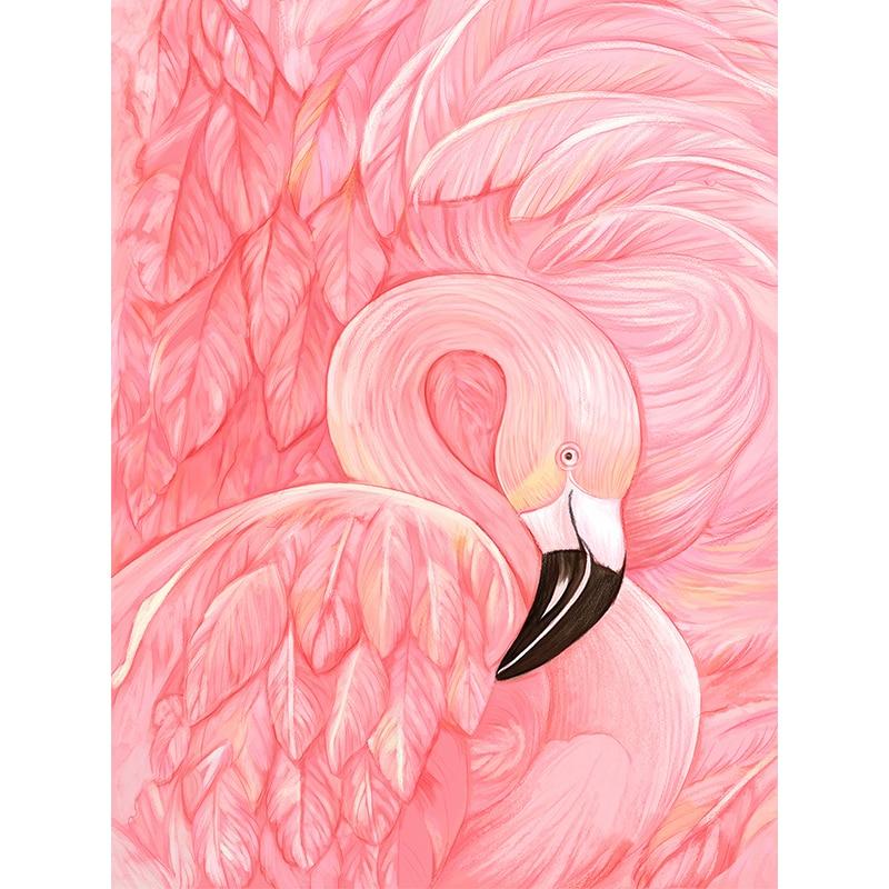 Amazello home decor 5D Diamond Painting Flamingo