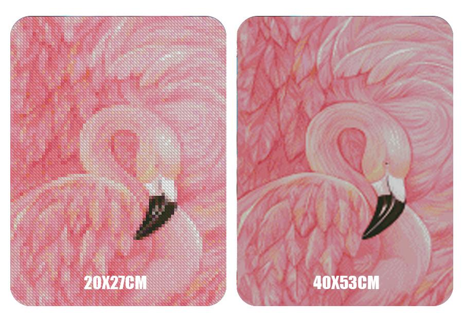 Amazello home decor 5D Diamond Painting Flamingo