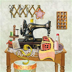 5D Diamond Painting Sewing Machine Mini Collection - Amazello