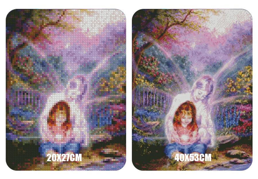 Amazello home decor 5D Diamond Painting Fairy Friend