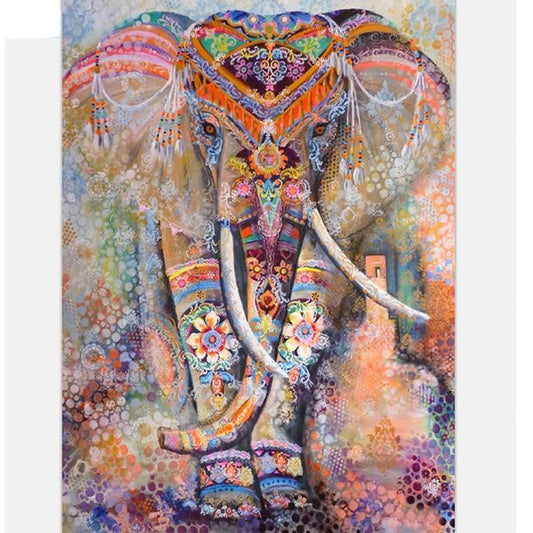 5D Diamond Painting European Elephant