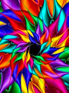 5D Diamond Painting Rainbow Flower